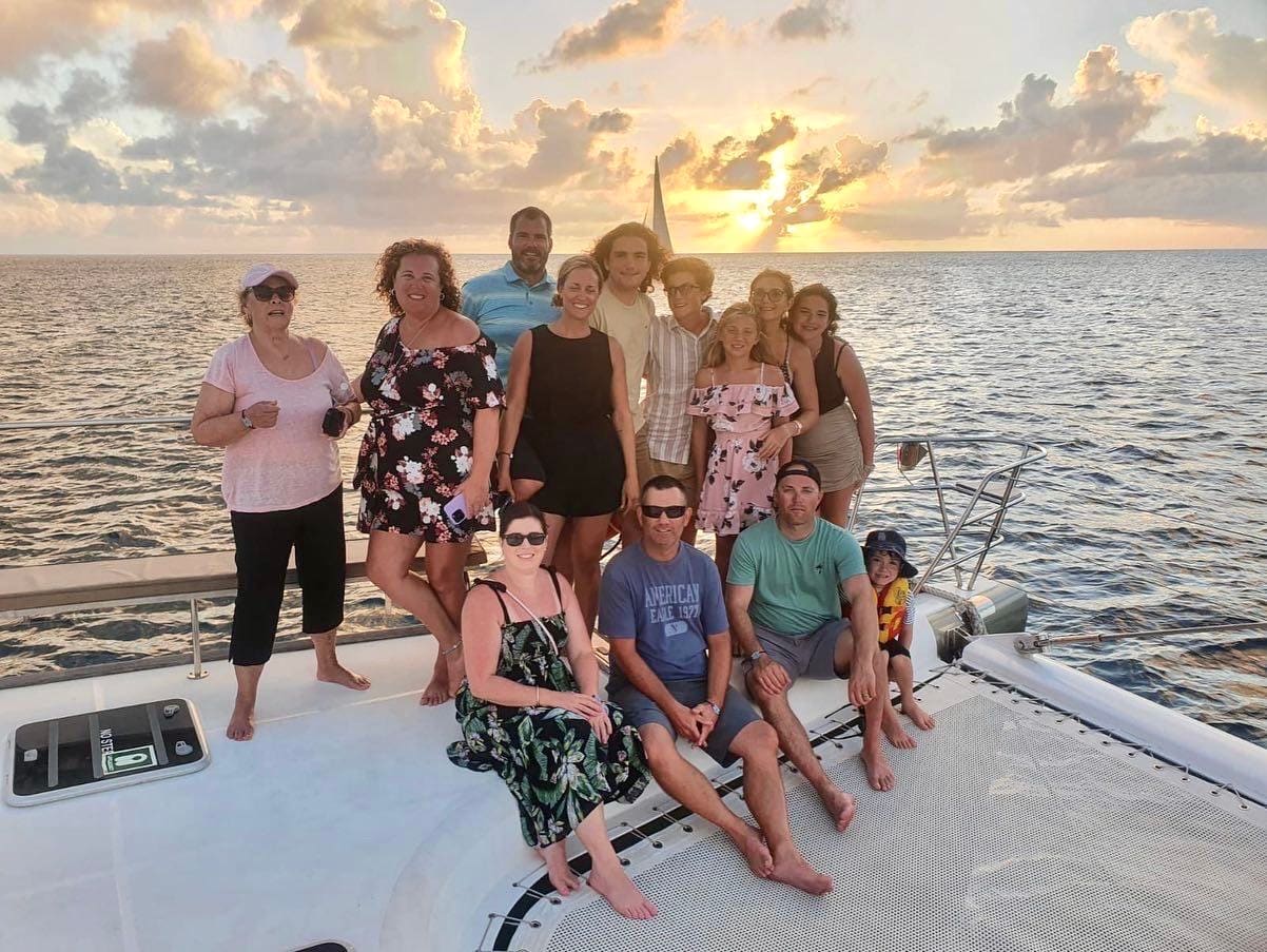 Caribbean Sunset Sail aboard The Phoenix catamaran, St. Maarten